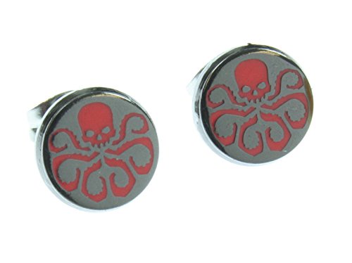 Marvel Avengers Hydra Logo Stud Earrings
