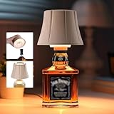 WILIT Wireless Bottle Lamp Shades for Table Lamps, 3 Level Brightness Bottle Lights for Liquor Bottles Topper, Led Bar Table Lamp, Home Bar Decor, Room Decor Accessories, Gifts for Men Women