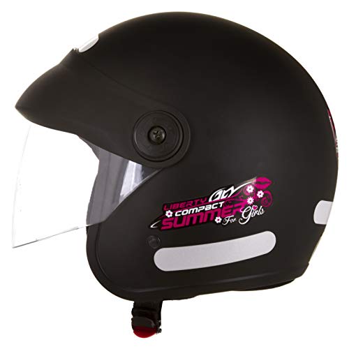 Pro Tork Capacete Liberty Compact Summer For Girls 58 Preto