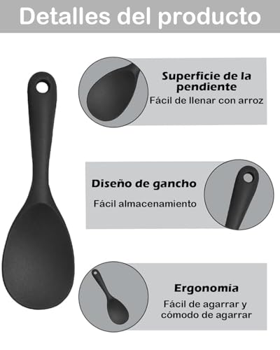 La Mejor Selección de Cucharas para arroz los mejores 10. 14 Imagen adicional