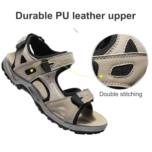 Hiking Sandals for Women, Comfortable Sports Sandals Waterproof for Beach Water Walks with Arch Support4