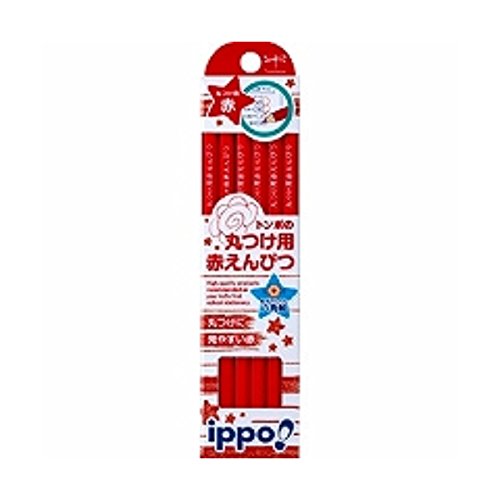 トンボ鉛筆 赤鉛筆 ippo! 丸つけ用 1ダース CV-KIV d2ldlup Amazon | トンボ鉛筆 ippo! 丸つけ用 赤えんぴつ 1ダース(12本入) CV