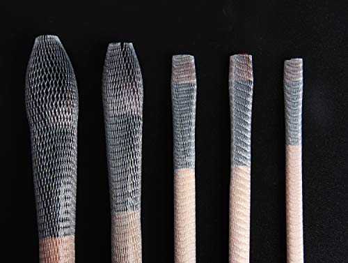 200 Pack Protect Pro Makeup Brush Protector Reusable Expandable Mesh Cover For Eyeshadow Brush #TOP3