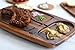 Wooden Steak Cutting Board Solid Acacia: Wood Meat Carving Board with Juice Grooves. Heavy Duty Handmade Serving Platter from SiamMandalay