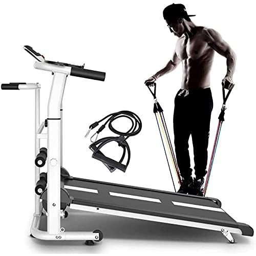 Image of Home Treadmills, Folding Treadmill,Folding 2.25Hp Under Desk Electric Treadmill,Function Color Screen with Bluetooth Speaker, Walking Machine for Home /Office Use