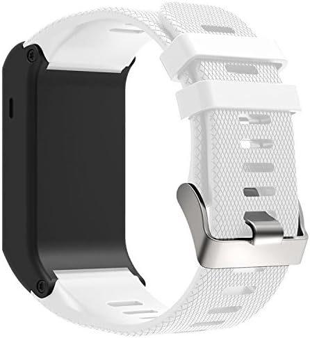 QGHXO Band for Garmin Vivoactive HR, Soft Silicone Replacement Watch Band Only for Garmin Vivoactive HR (No Tracker, Replacement Bands Only)