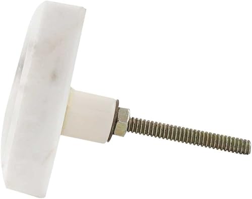 Miniatura 3 de Indian Shelf 2 tiradores de cajón de cocina  Perillas triangulares para cuarto de bebé, pomos blancos vintage para gabinetes de cocina  Perillas de