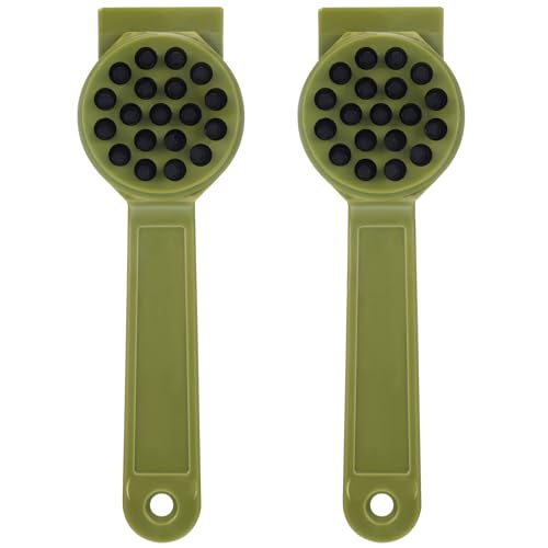 Silipull 2pcs Fish Scaler Fish Scale Remover Efficient Fish Descaler Tool Fish Skin Graters Fish Scraper for for Cleaning Fish