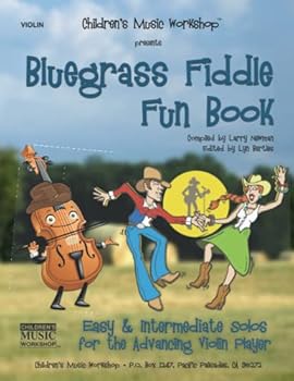Paperback Bluegrass Fiddle Fun Book: Easy & Intermediate Solos for the Advancing Violin Player Book