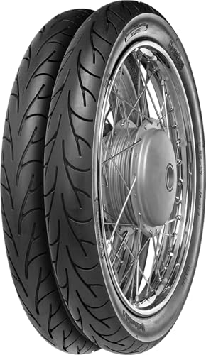 Pneu Continental Contigo 90/90-18 51H avec adhérence pluie et longévité accrue