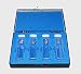Cuvettes for Spectrophotometer (4 Pack) - Standard, 45 mm Height, 3.5 ml Capacity - Wavelength Range 190-2500 nm, UV Quartz, Square Shape - Accurate Readings for UV-VIS Absorbance Studies