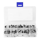 transistor bc548a ✔【Con caja de almacenamiento】Varios transistores están cuidadosamente empaquetados y clasificados en una caja transparente con etiquetas para un fácil almacenamiento