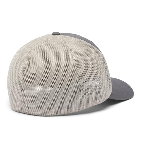 Image of Columbia Unisex Mesh Ball Cap, City Grey /Dark Stone, XX-Large