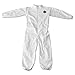 Tyvek Coveralls, Zip Closure, Elastic Wrist/ankles, Medium