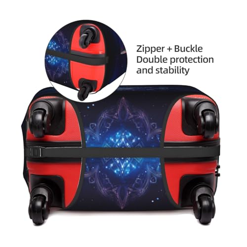 Housse de protection pour bagage en polyester lavable et extensible
