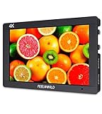 FEELWORLD FW703 7inch 4K HDMI On Camera Video Field Monitor Ultra Slim IPS Full HD 1920x1200 with Peaking Assist 3g-sdi DSLR External Display