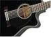 Fender CC-60SCE Concert Cutaway Acoustic Guitar, with 2-Year Warranty, Black