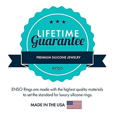 Enso Rings Silicone Wedding Ring - Etched Star Wars Designs - Comfortable Contour Fit - Made in USA - Ideal for Active Use