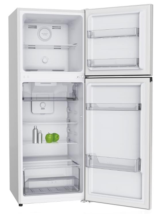 INFINITON Frigorifico Dos Puertas FG-198TD14WEA, E, 197 L, 142.4 cm de Altura, No Frost Total, LED Interior, Blanco