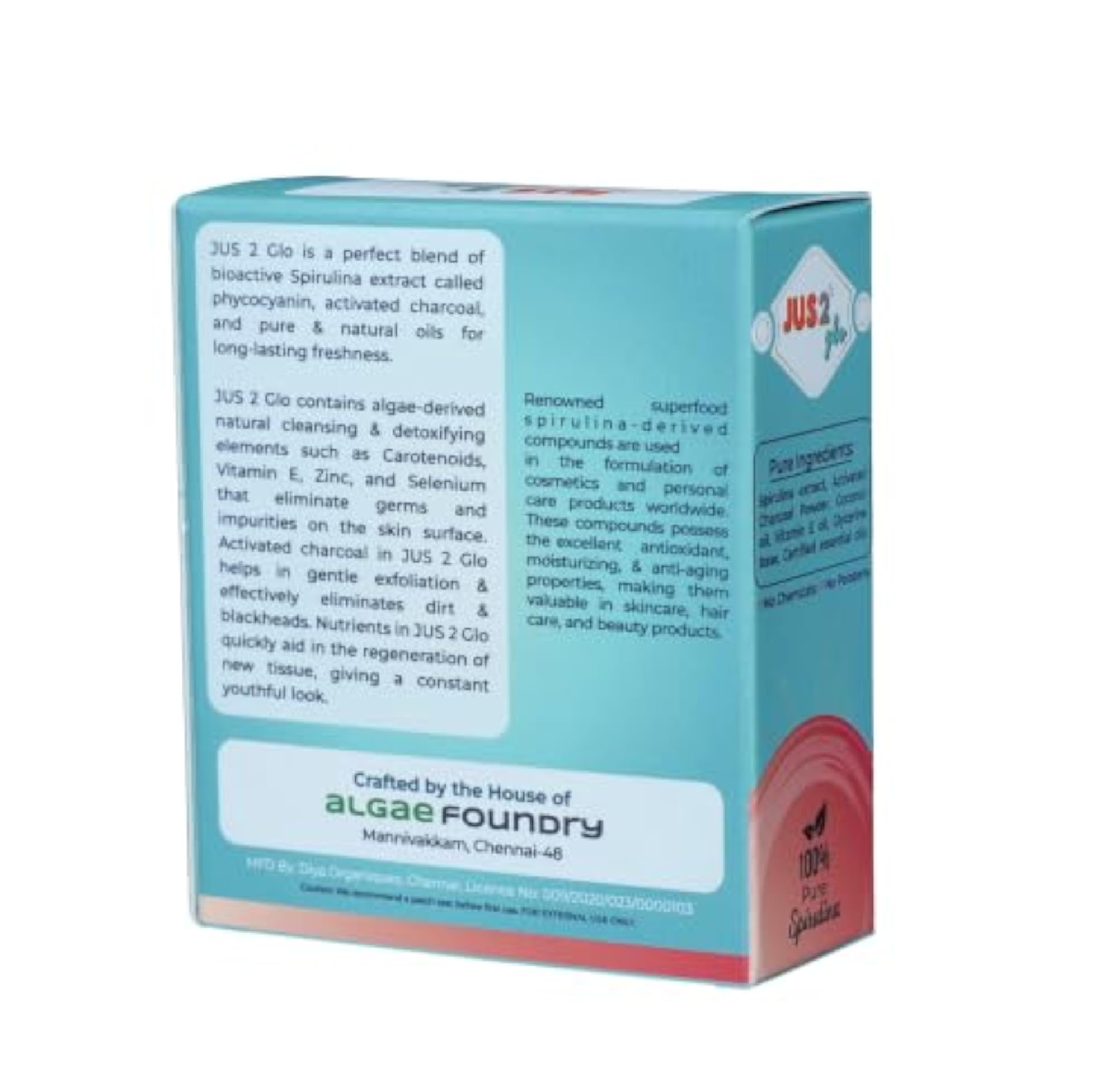 glo Detoxifying & Rejuvenating Soap Pack of 2