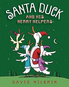 Paperback Santa Duck And His Merry Helpers Book and CD Book