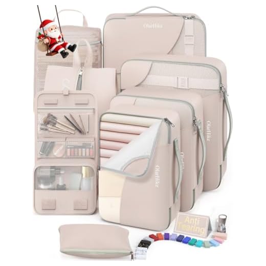 8 Pieces Packing Cubes for Travel