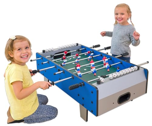 Betzold Mini-Kickertisch inkl. 2 Kickerbällen - Kinder-Tischkicker Tischfußball – Bild 4