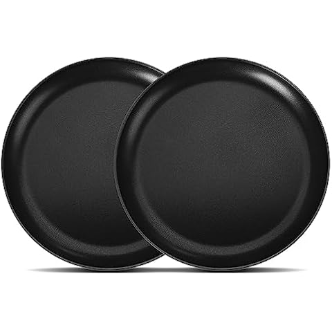 HaWare 12 Inch Stainless Steel Pizza Tray Set Cover
