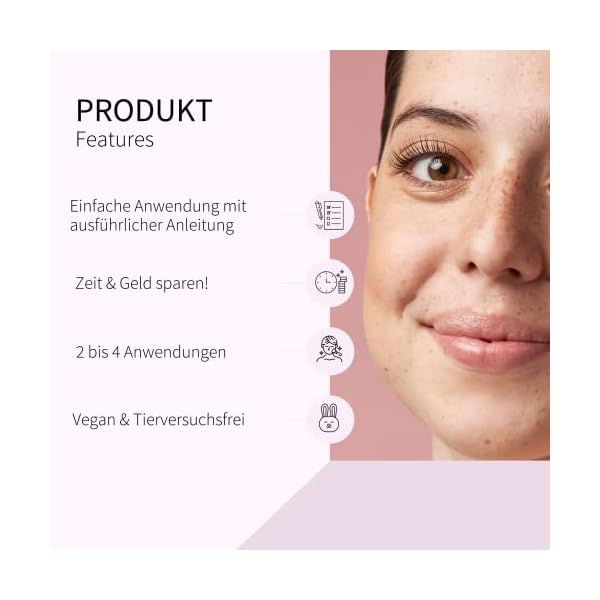 fleeky Augenbrauen & Wimpernlifting Set - Veganes & tierversuchfreies Lash & Brow Lifting Kit für den Look on fleek… – Bild 7