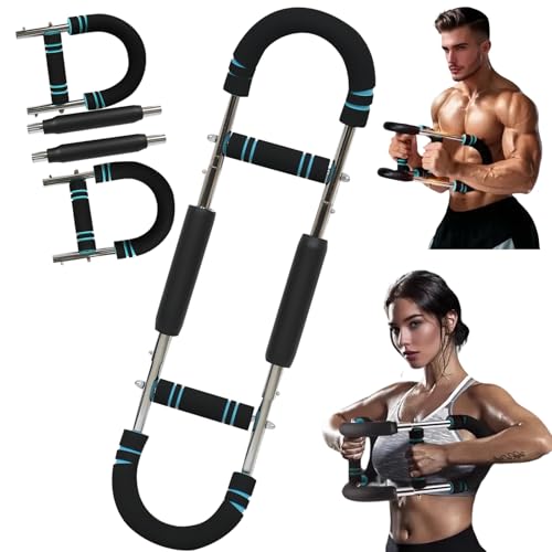 Adjustable Men's Chest Exercise Equipment with Arm Trainer - Used for Muscle Training, Forearm, Shoulder, and Body Strength Fitness Equipment, Very Portable