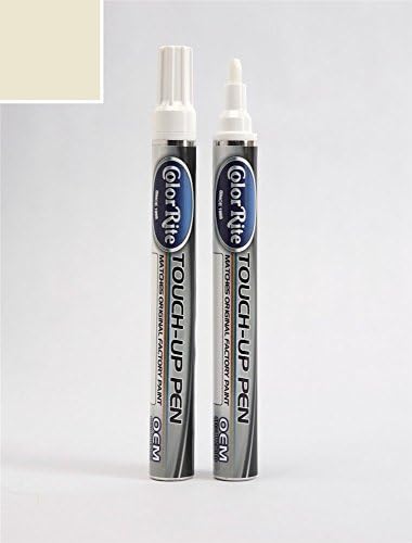 ColorRite Pen Automotive Touch-up Paint for Ford Fusion - White Suede Clearcoat WS - All-Inclusive Package