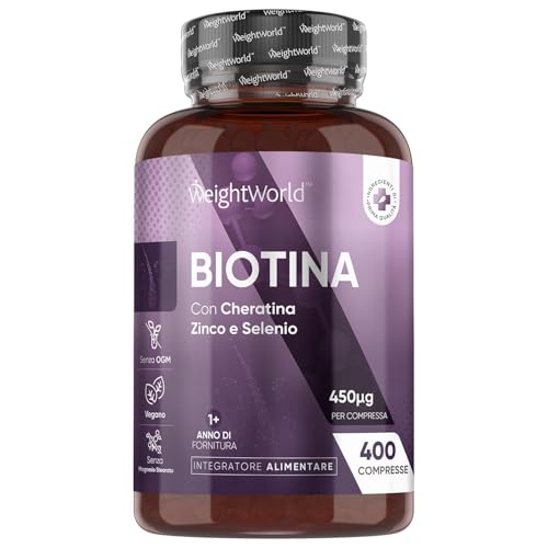 WeightWorld - Biotina per Capelli Sani