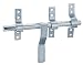 Produktbild Alberts 204501 Bolzenriegel Typ Vervelle | mit flachem Griff und befestigter Schlaufe | galvanisch blau verzinkt | Bolzen Ø14 x 190 mm