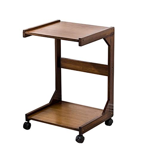 Support D'Imprimante Support D'Imprimante en Bambou Table D'Imprimante Mobile Projecteur De Bureau Et Support De Fax