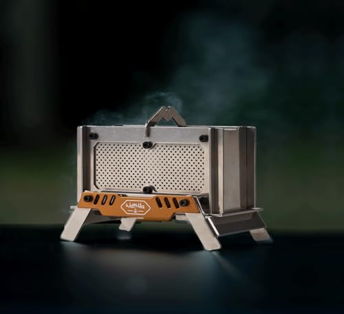 ?MUGODUNS 折りたたみ式コンパクトミニアウトドア香炉 キャンプ/便携式 インセンススタンド リラックスグッズ 露天用 室内外兼用 高耐久性 お手入れ簡単