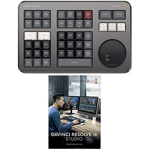 Blackmagic Design Davinci Resolve Speed Editor with Studio (Activation Key) Bundle