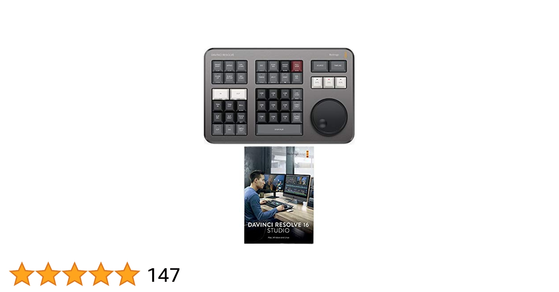 Amazon | Blackmagic Design Davinci Resolve Studio (アク