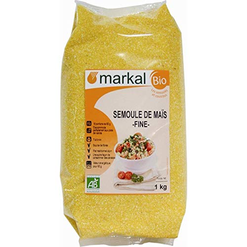 Markal - Semoule Maïs Fine 1Kg - Vendu par unité