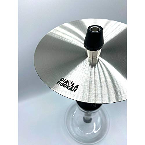 Shisha, Diavla Hookah, Cahimba, Narghile, Huka aus Harz und Polyacetal, Minigröße, Glasfuß nicht enthalten, Harzschlauch… – Bild 3