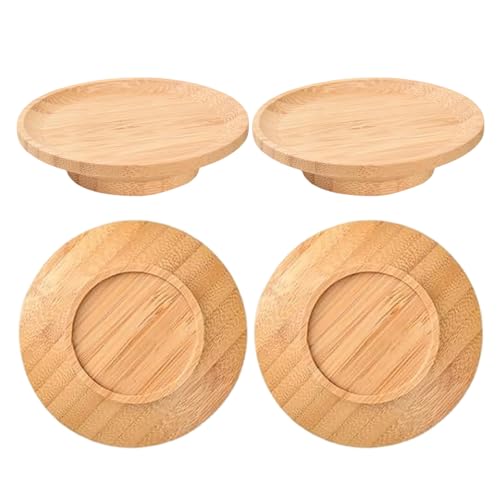 Couvercles Pour Verres À Vin- 565g Plateau de Service Alimentaire | Topper En Verre, Dessous-De-Verre Et Assiette,Pour Réunions Familiales -Niques Fêtes Noël Thanksgiving Festivals