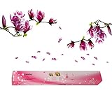 Sunnicy Removable Mural Wall Stickers Wall Decal for Living Room Home Decor With a Sunnicy Pink Box