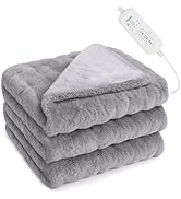 Amazon.co.jp : MOSMEE 電気毛布 【2025AI 自動温度調整+表面兎毛調+