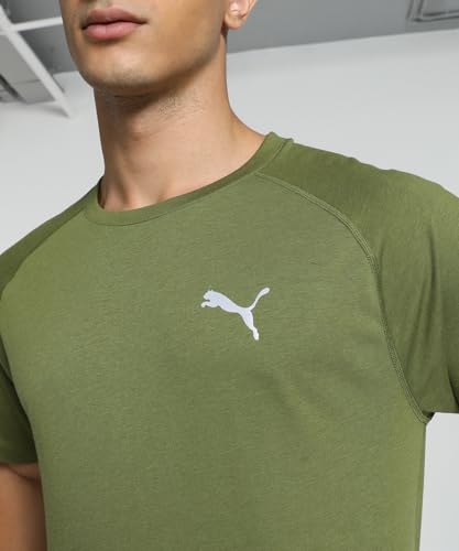 Image of Puma Men's Solid Regular Fit T-Shirt