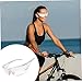 Jorzer Cycling Glasses, Windproof & Dustproof Clear Sunglasses with Non-Slip Temples, Lightweight Comfortable Safety Glasses for Women & Men Cycling, Motorcycling, Running, Skiing Sporting_Goods..
