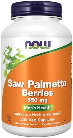NOW Foods Supplements, Saw Palmetto Berries (Serenoa repens) 550 ...