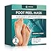 Foot Peel Mask - 2 Pack - For Cracked Heels, Dead Skin & Calluses - Make Your Feet Baby Soft & Get Smooth Silky Skin - Removes & Repairs Rough Heels, Dry Toe Skin - Exfoliating Peeling Natural Treatment - Cruelty Free & Vegan (Lavender Scented)    