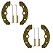 Factory Spec, FS-121, Front Brake Shoes Yamaha 1989-1998 Big Bear 350 & 1993-1998 Kodiak 400