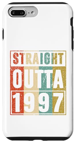 Straight Outta 1997 Classic Birth Of Birthday 1997 Vintage �X�}�z�P�[�X iPhone 7 Plus/8 Plus �p