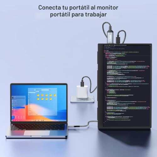 Evita adaptadores con el cable USB C a Mini HDMI de 1m para MacBook 7
