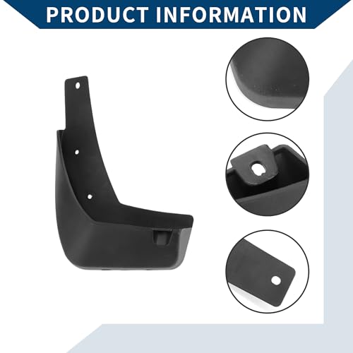 Image of Mud Flaps Splash Guards W /Mount Accessories for Renault Koleos 2017-2020 Front Rear Mud Guards 1 Set